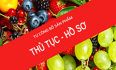 Thủ tục tự công bố chất lượng sản phẩm