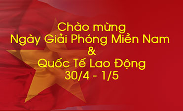 Thông báo nghỉ lễ 30/4 - 1/5 năm 2019